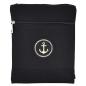 Preview: Handtasche Canvas Crossbag Anker Schwarz